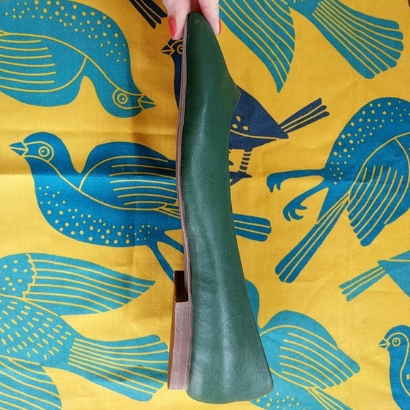 Jeffrey Campbell Havana Pointed Toe Flats - Green - Picture 7 of 8